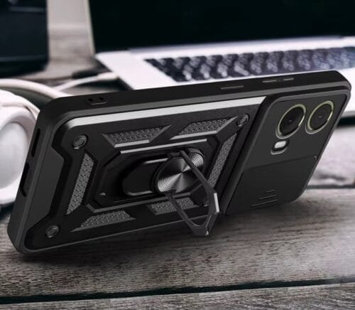 Case Moto G85 5g - Protector de cámara y soporte Mágnetico - Imagen 6