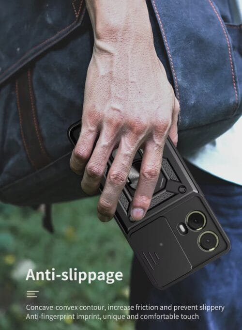 Case Moto G85 5g - Protector de cámara y soporte Mágnetico - Imagen 8