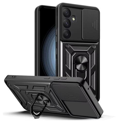 Case Samsung A55 5g - Protector de cámara y soporte Mágnetico (copia) - Imagen 2