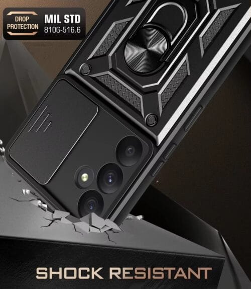 Case Samsung A55 5g - Protector de cámara y soporte Mágnetico (copia) - Imagen 5