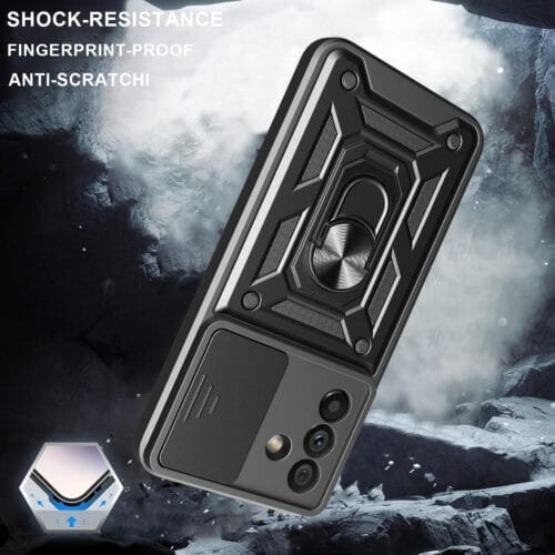 Case Samsung A56 5g - Protector de cámara y soporte Mágnetico - Imagen 4