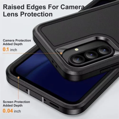 Case 360 Samsung A56 5g - Anti Impacto - Tres Piezas - Imagen 5