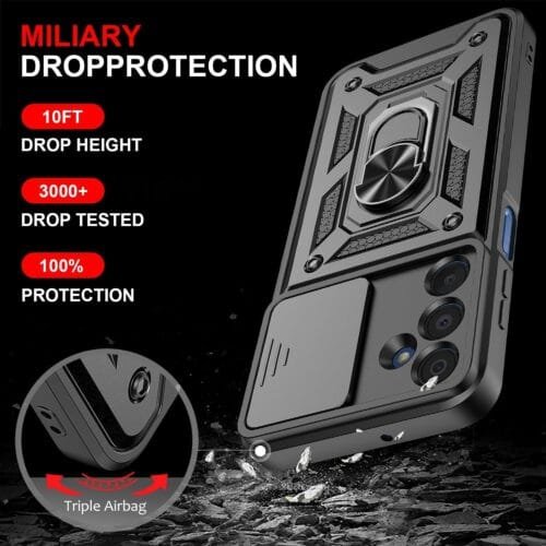 Case Samsung A56 5g - Protector de cámara y soporte Mágnetico - Imagen 7