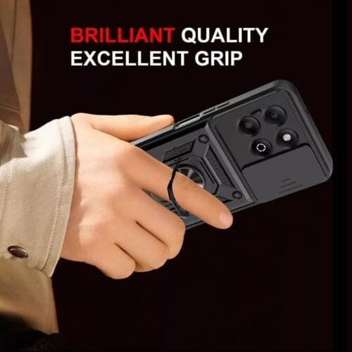 Case Moto G75 5g - Protector de cámara y soporte Mágnetico - Imagen 4