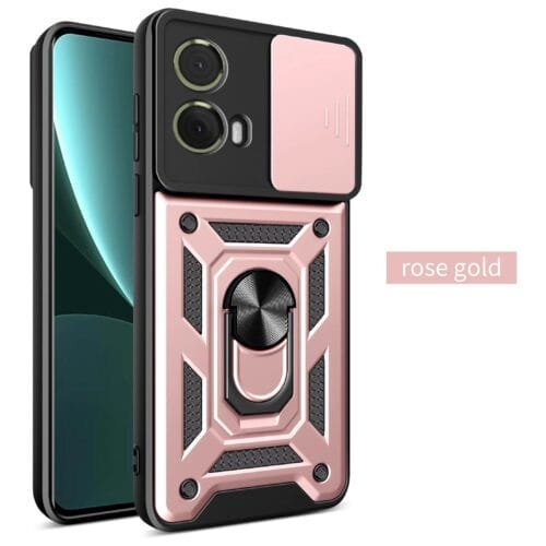 Case Moto G85 5g - Protector de cámara y soporte Mágnetico - Imagen 3