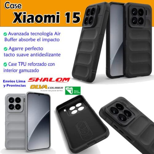 Case Xiaomi 15 - Compacto Reforzado Elegante