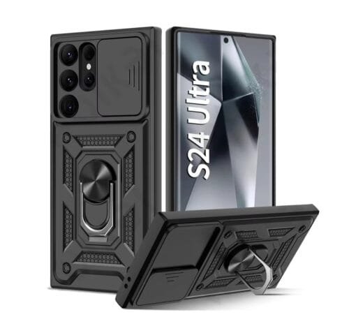 Case Samsung S24 Ultra 5g - Protector de cámara y soporte Mágnetico - Imagen 2