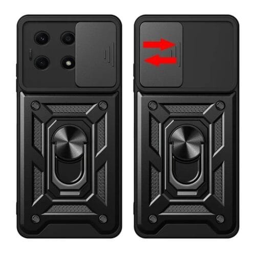 Case Honor X8a - Con protector de cámara  y soporte mágnetico - Imagen 2