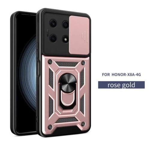 Case Honor X8a - Con protector de cámara  y soporte mágnetico - Imagen 5