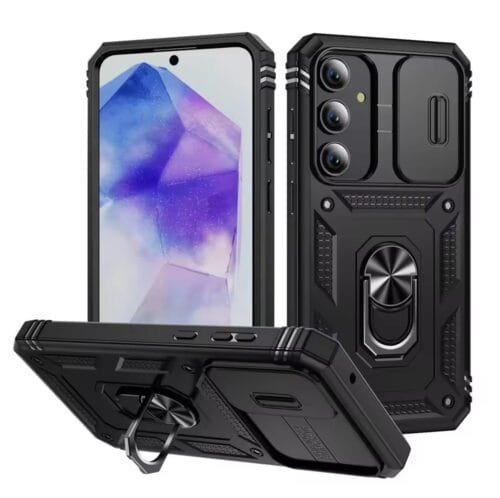 Case 360 Samsung A55 - Aro y Soporte Mágnetico - Imagen 2