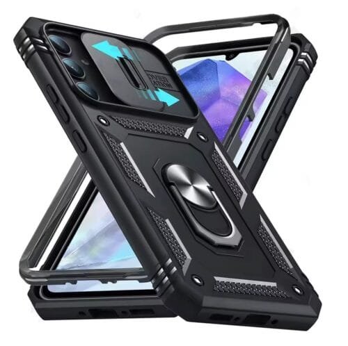 Case 360 Samsung A55 - Aro y Soporte Mágnetico - Imagen 3