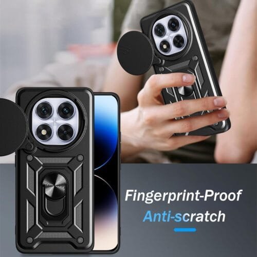 Case Redmi Note 14 Pro Plus 5g - Con aro y protector de cámara - Imagen 6