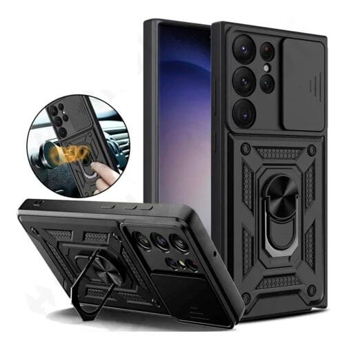 Case Samsung S22 Ultra 5g - Protector de cámara y soporte Mágnetico - Imagen 2