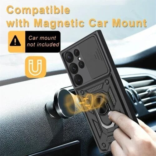 Case Samsung S22 Ultra 5g - Protector de cámara y soporte Mágnetico - Imagen 3