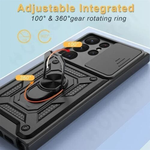 Case Samsung S22 Ultra 5g - Protector de cámara y soporte Mágnetico - Imagen 4