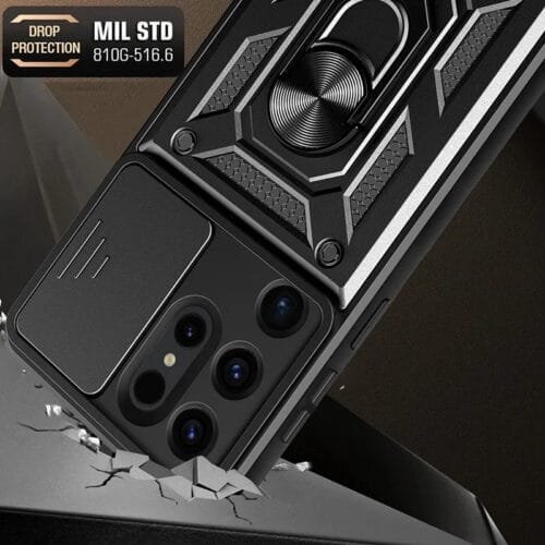 Case Samsung S24 Ultra 5g - Protector de cámara y soporte Mágnetico - Imagen 7