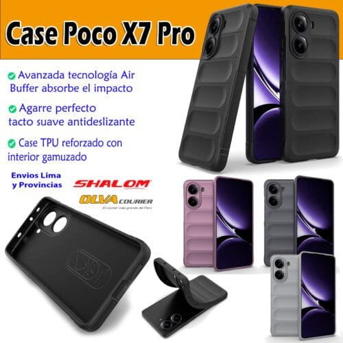 Case Poco X7 Pro - Compacto Reforzado Elegante