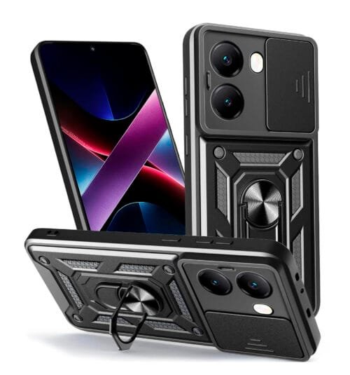 Case Poco X7 Pro 5g - Con protector de cámara y aro