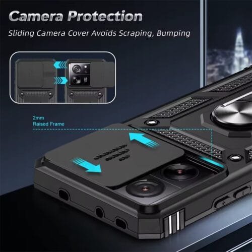 Case Xiaomi 13T 13T Pro - Anti Impacto con protector de cámara - Imagen 3