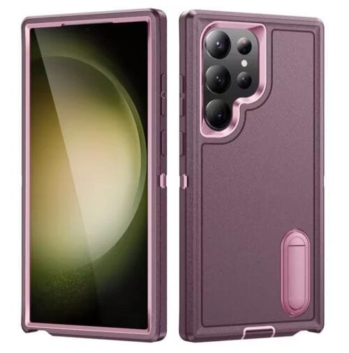 Case 360 Samsung S25 Ultra - Anti Impacto - Kickstand - Tres Piezas - Imagen 4