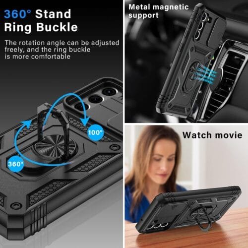 Case 360 Samsung S21 Fe - Anti Impacto - Dos Piezas - Imagen 7