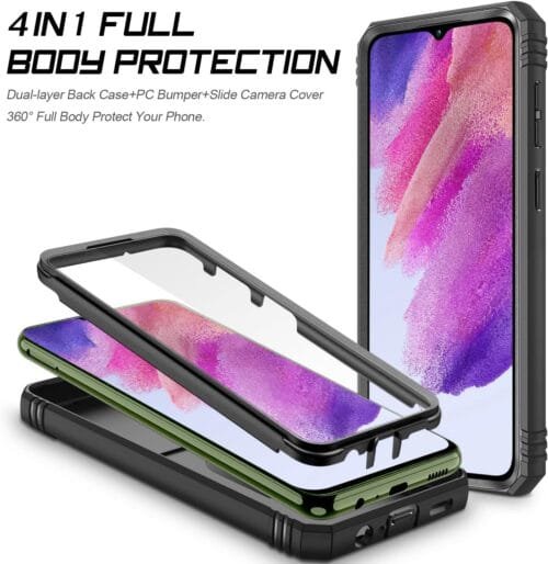 Case 360 Samsung S21 Fe - Anti Impacto - Dos Piezas - Imagen 5