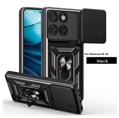 Case Moto Edge 60 5g - Con protector de cámara y aro mágnetico - Imagen 2