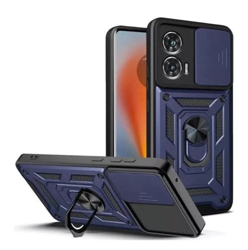 Case Moto Edge 50 Fusion - Con protector de cámara y aro - Imagen 5
