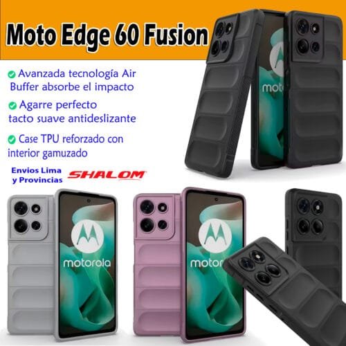 Case Moto Edge 60 Fusion 5g - Compacto Reforzado Anti Impacto