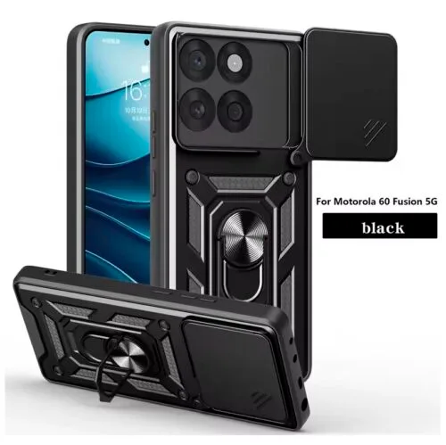 Case Moto Edge 60 Fusion - Con protector de cámara y aro mágnetico - Imagen 2