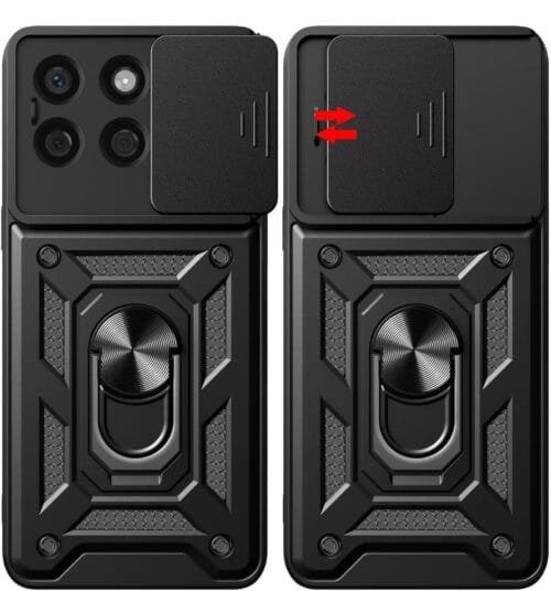 Case Honor X8c - Con protector de cámara y soporte mágnetico - Imagen 2