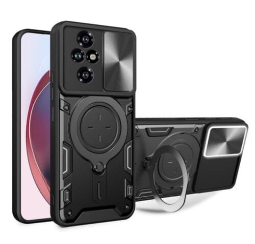 Case Honor 200 Pro 5g - Soporte Mágnetico y protector de cámara