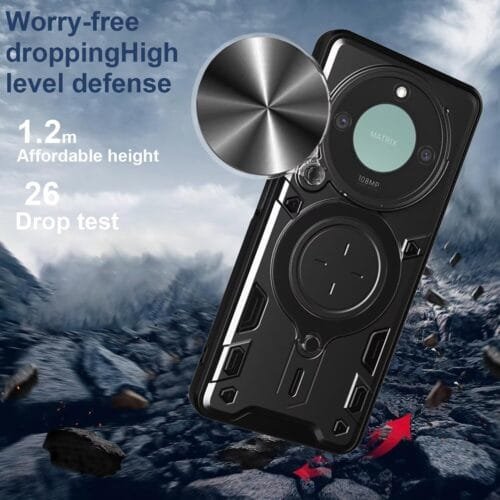 Case Honor X9c Smart - Con protector de cámara y aro mágnetico - Imagen 4