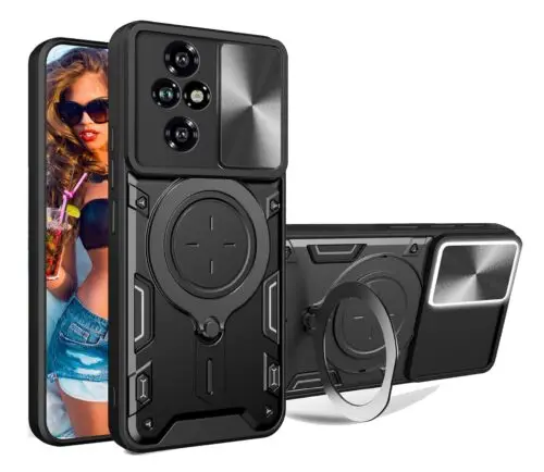 Case Honor 200 - Soporte Mágnetico y protector de cámara