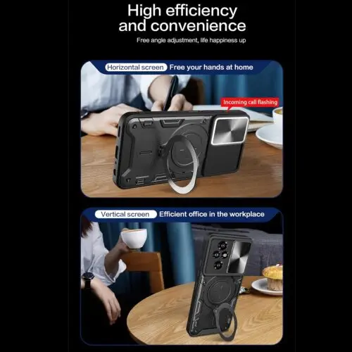Case Honor 200 - Soporte Mágnetico y protector de cámara - Imagen 3
