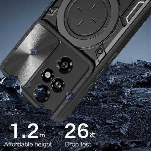 Case Honor 200 - Soporte Mágnetico y protector de cámara - Imagen 2