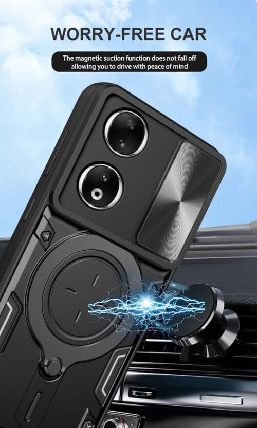 Case Honor X7b - Soporte Mágnetico y protector de cámara - Imagen 6