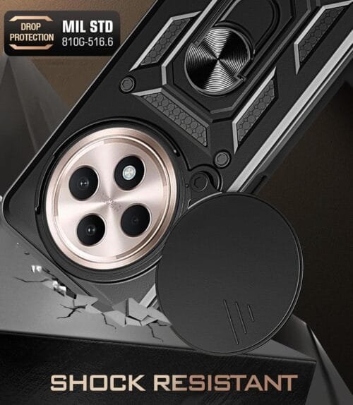 Case Oppo Reno 12F - Soporte Mágnetico y protector de cámara - Imagen 3
