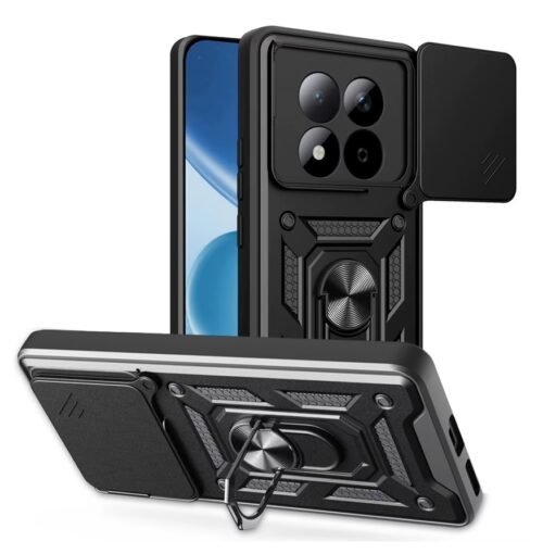 Case Redmi Note 15 Pro (4g) - Con protector de cámara y soporte magnético