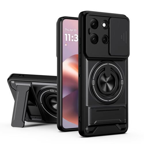 Case Moto G86 Power - Soporte magnético / Protector Cámara / Kickstand / Aro