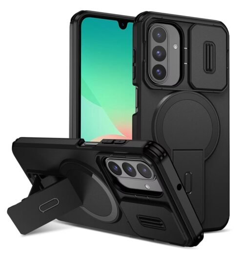 Case Samsung A17 - Protector Camara Soporte Magnético Kickstand