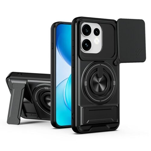 Case Oppo Reno 16 - Protector cámara, soporte Magnético, Aro