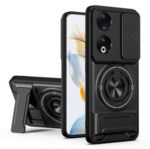 Case Honor 90 5g - Soporte magnético / Protector Cámara / Kickstand / Aro
