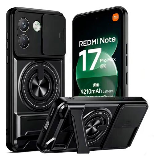 Case Redmi Note 17 Pro Max - Soporte magnético / Protector Cámara / Kickstand / Aro